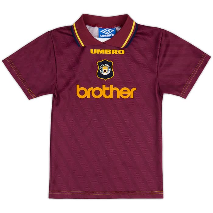 1996-97 Manchester City Away Shirt - 8/10 - (5-6 Years)