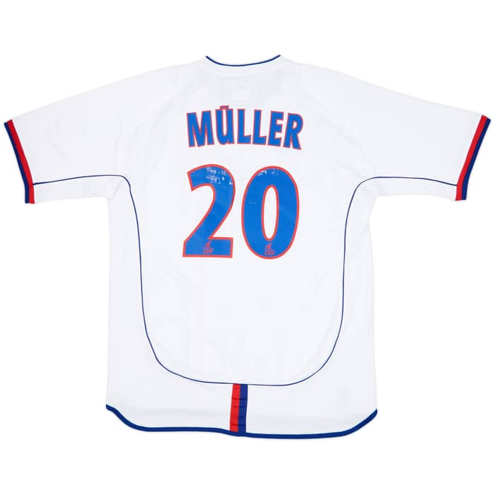 2002-04 Lyon Home Shirt Muller #20 - 6/10 - (L)