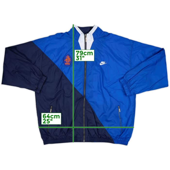 1996-97 Netherlands Nike Track Jacket - 9/10 - (XL)