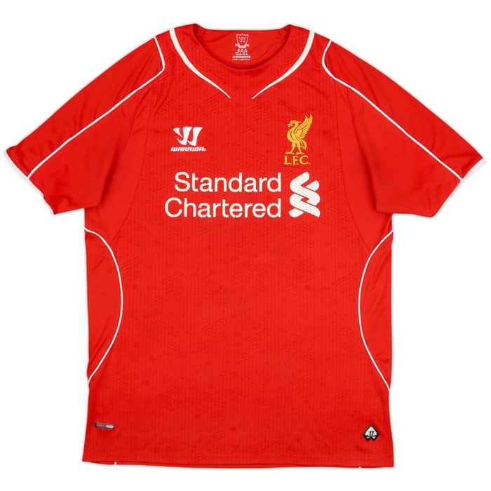 2014-15 Liverpool Home Shirt Henderson #14 - 7/10 - (M)