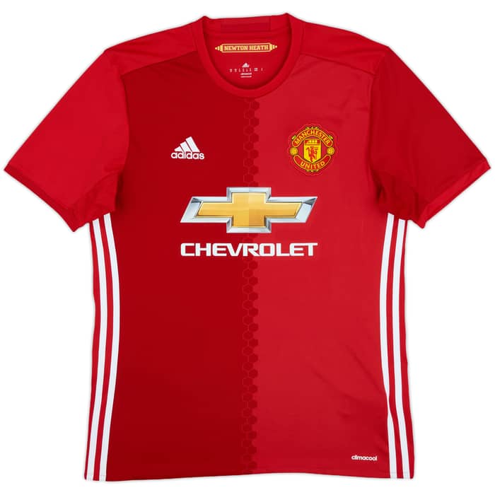 2016-17 Manchester United Home Shirt Ibrahimovic #9 - 6/10 - (M)