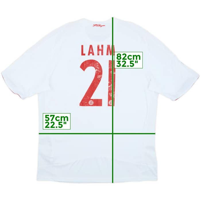 2008-09 Bayern Munich CL Shirt Lahm #21 - 3/10 - (XL)