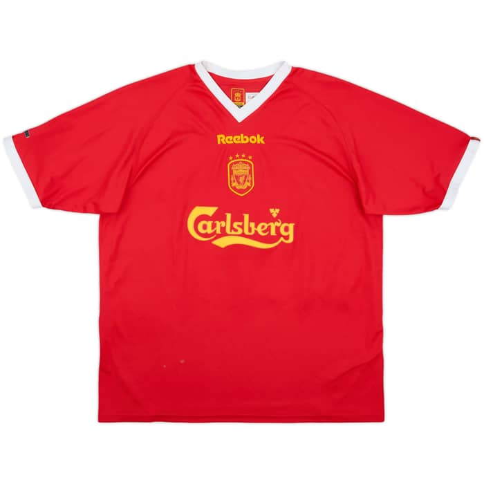 2001-03 Liverpool CL Shirt Carragher #23 - 7/10 - (L)