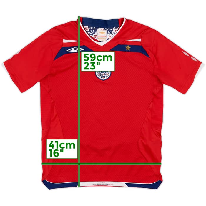 2008-10 England Away Shirt - 7/10 - (M.Boys)