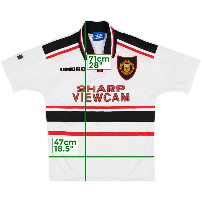1997-99 Manchester United Away Shirt - 7/10 - (Y)