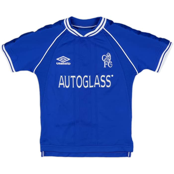 1999-01 Chelsea Home Shirt - 9/10 - (6-7 Years)