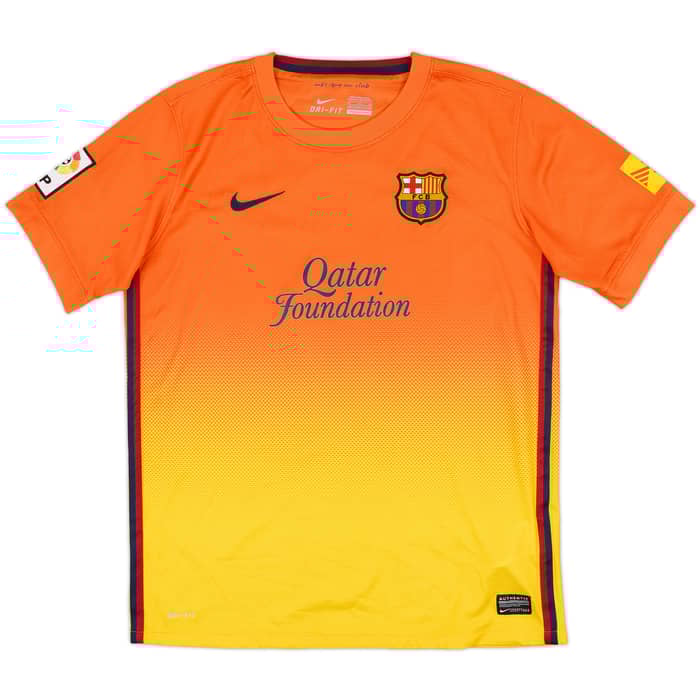 2012-13 Barcelona Away Shirt - 9/10 - (XL.Boys)