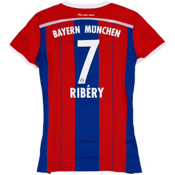 2014-15 Bayern Munich Home Shirt Ribery #7 - 6/10 - (Women's M)