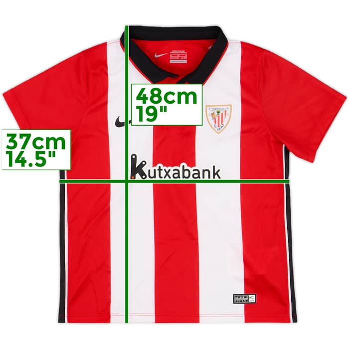 2015-16 Athletic Bilbao Home Shirt - 9/10 - (5-6 Years)