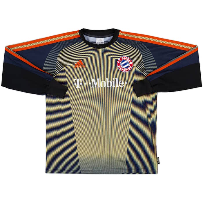 2003-04 Bayern Munich GK Shirt Kahn #1 - 7/10 - (XL.Boys)