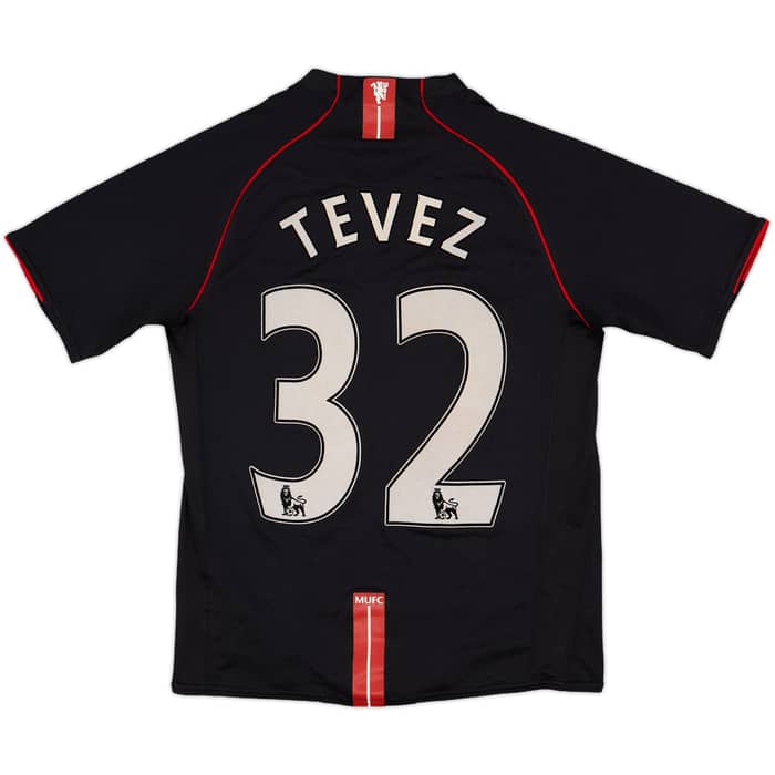 2007-08 Manchester United Away Shirt Tevez #32 - 9/10 - (XL.Boys)