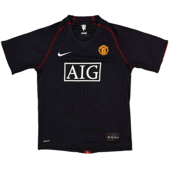 2007-08 Manchester United Away Shirt Tevez #32 - 9/10 - (XL.Boys)