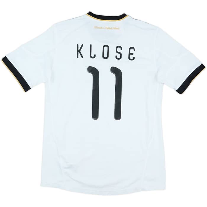 2010-11 Germany Home Shirt Klose #11 - 8/10 - (L.Boys)