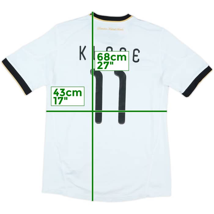 2010-11 Germany Home Shirt Klose #11 - 8/10 - (L.Boys)