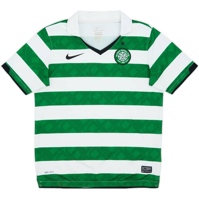 2010-12 Celtic Home Shirt - 8/10 - (Women's L)