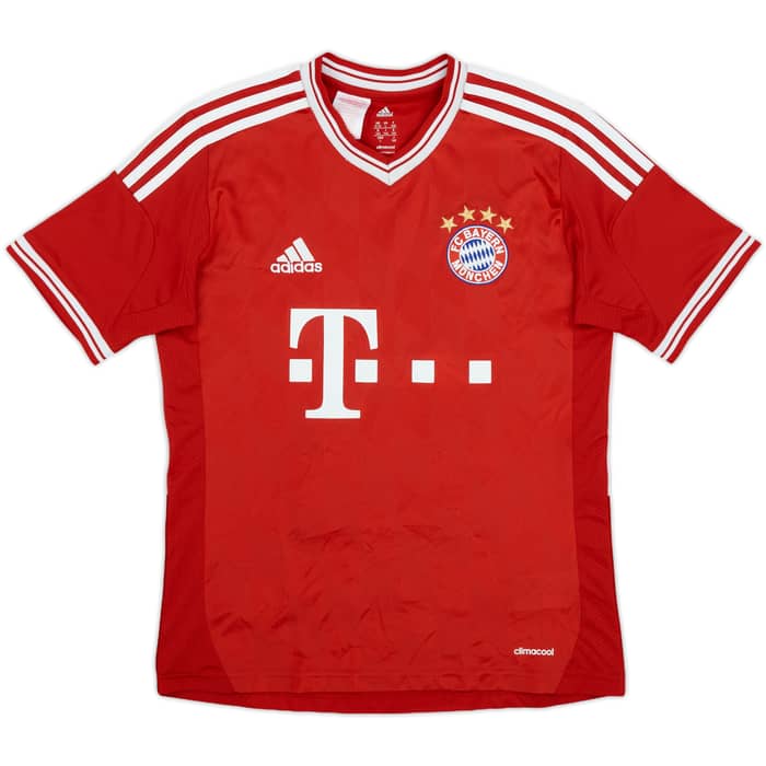 2013-14 Bayern Munich Home Shirt Muller #25- 6/10 - (L.Boys)