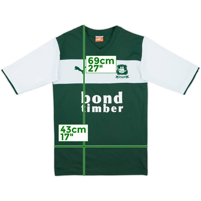 2012-13 Plymouth Home Shirt - 5/10 - (S)