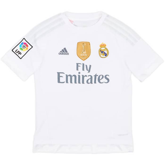 2015-16 Real Madrid Home Shirt - 6/10 - (M.Boys)