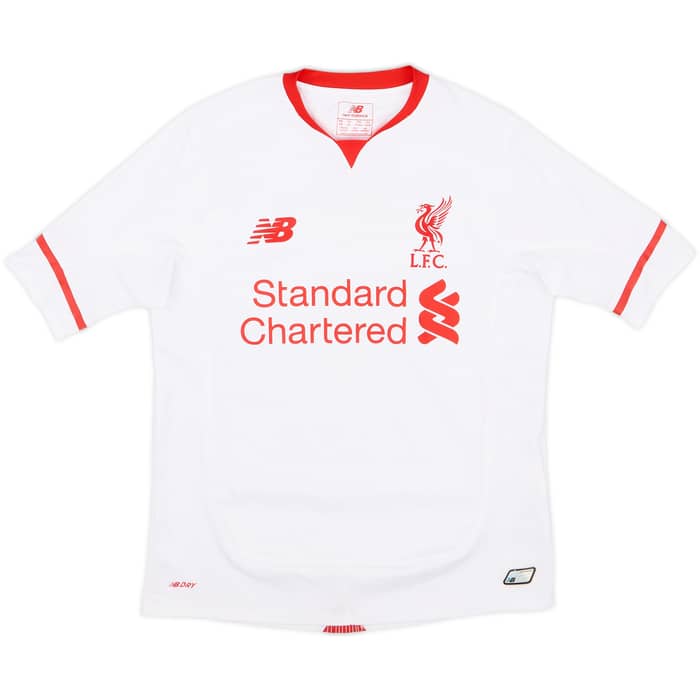 2015-16 Liverpool Away Shirt - 8/10 - (M.Boys)