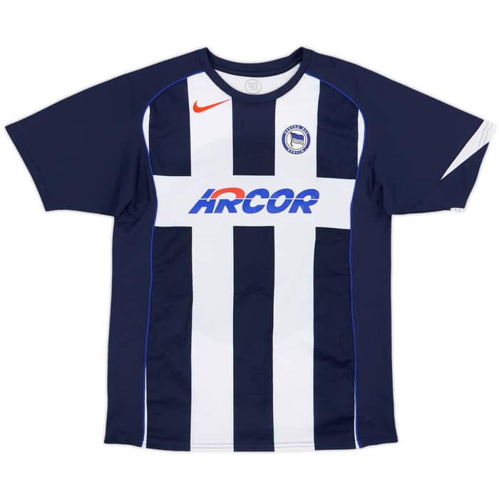 2004-05 Hertha Berlin Home Shirt - 6/10 - (XL.Boys)