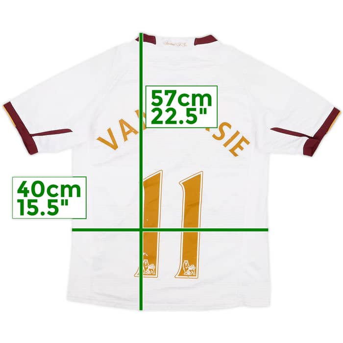 2007-08 Arsenal Away Shirt Van Persie #11 - 4/10 - (S.Boys)