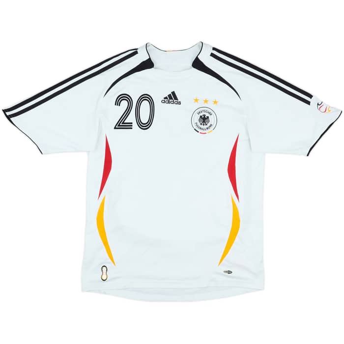 2005-07 Germany Home Shirt Podolski #20 - 7/10 - (XL.Boys)