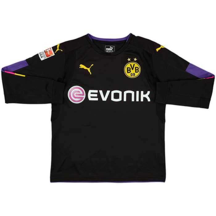 2016-17 Borussia Dortmund GK Shirt Burki #38 - 5/10 - (L.Boys)