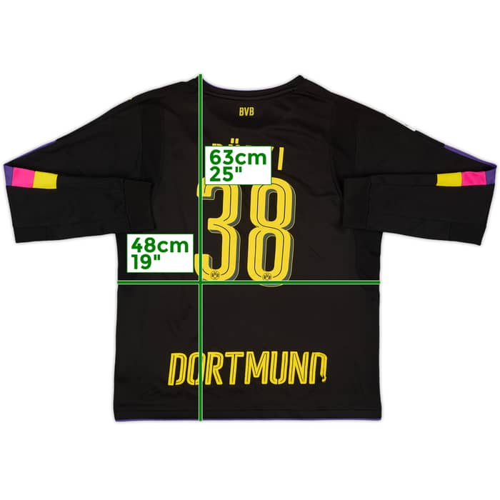 2016-17 Borussia Dortmund GK Shirt Burki #38 - 5/10 - (L.Boys)