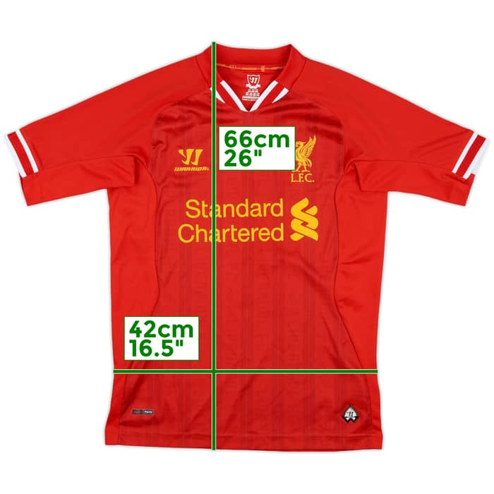2013-14 Liverpool Home Shirt - 10/10 - (L.Boys)