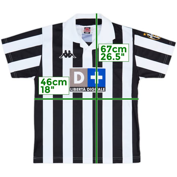 1998-99 Juventus Basic Home Shirt #10 - 8/10 - (XL.Boys)