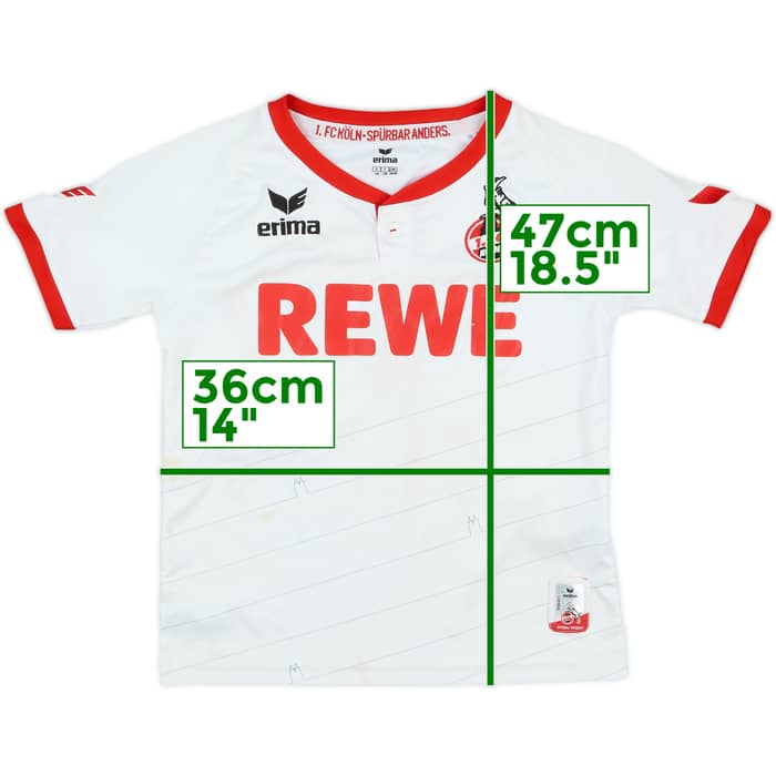 2015-16 FC Koln Home Shirt - 5/10 - (S.Boys)