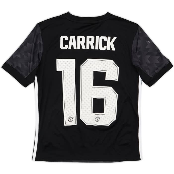 2017-18 Manchester United Away Shirt Carrick #16 - 8/10 - (M.Boys)