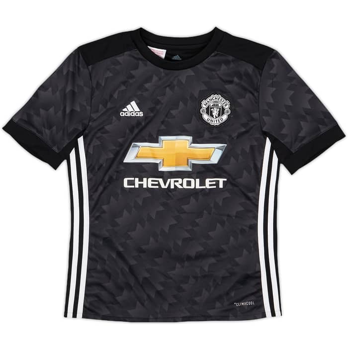 2017-18 Manchester United Away Shirt Carrick #16 - 8/10 - (M.Boys)