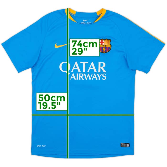 2015-16 Barcelona Nike Training Shirt - 6/10 - (L)