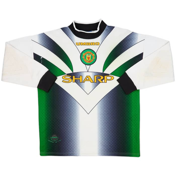 1996-97 Manchester United GK Shirt Schmeichel #1 - 6/10 - (M)