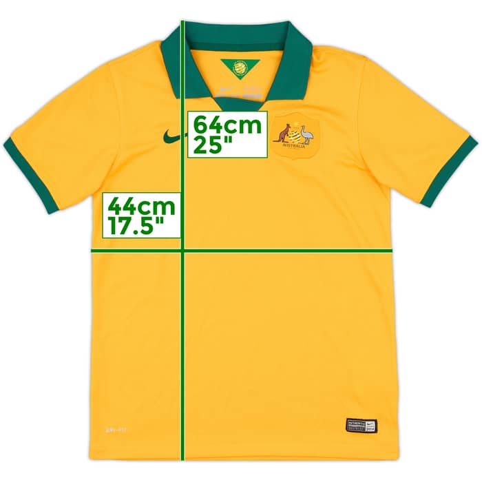 2014-15 Australia Home Shirt - 9/10 - (Women's L)