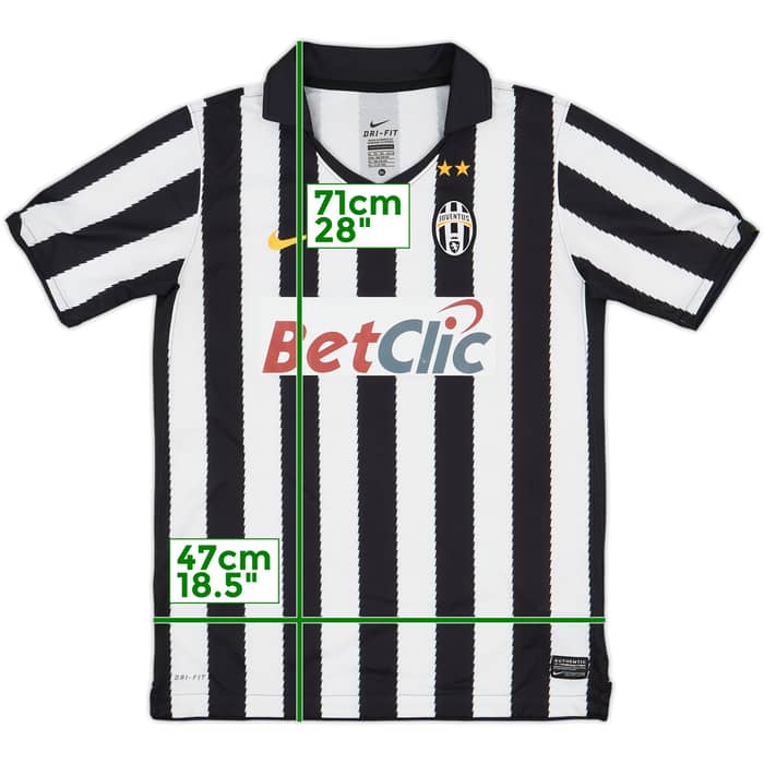 2010-11 Juventus Home Shirt - 9/10 - (XL.Boys)