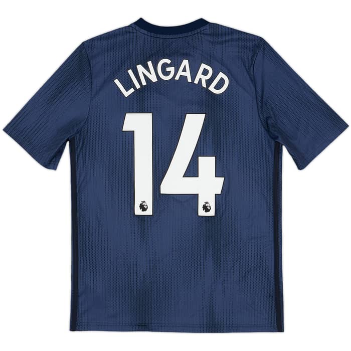 2018-19 Manchester United Third Shirt Lingard #14 - 10/10 - (XL.Boys)