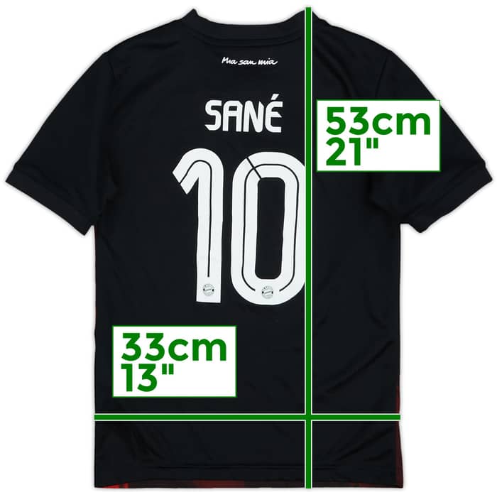 2020-21 Bayern Munich Third Shirt Sane #10 - 4/10 - (S.Boys)