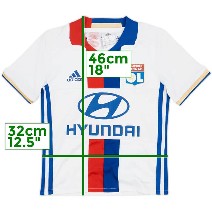 2016-17 Lyon Home Shirt - 8/10 - (5-6 Years)