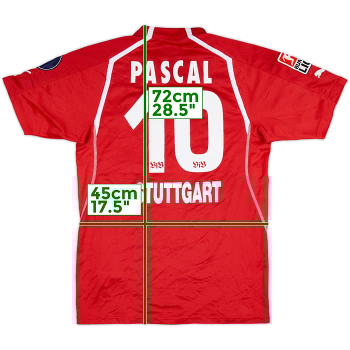 2004-05 Stuttgart Signed Away Shirt Pascal #10 - 7/10 - (S)
