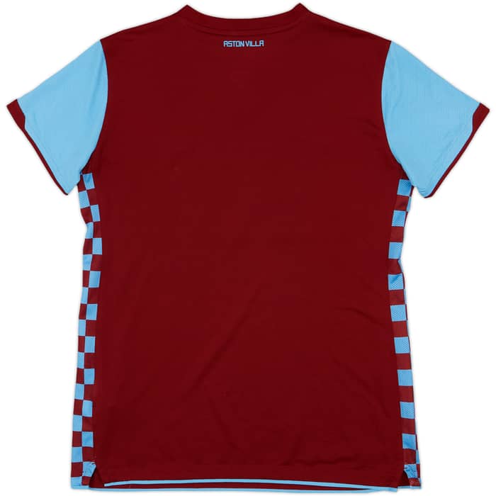2010-11 Aston Villa Home Shirt - 8/10 - (Women's L)