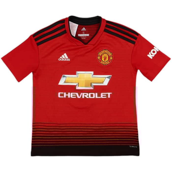 2018-19 Manchester United Home Shirt Alexis #7 - 8/10 - (S.Boys)