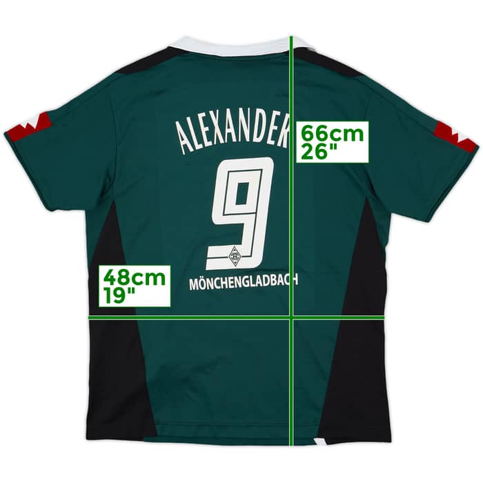2007-08 Borussia Monchengladbach Away Shirt Alexander #9 - 7/10 - (XL.Boys)