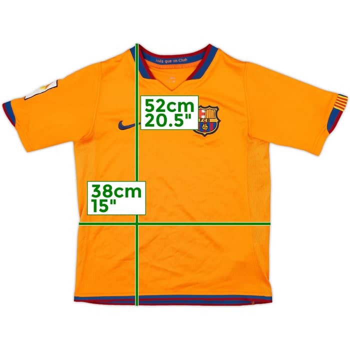 2006-08 Barcelona Away Shirt - 8/10 - (S.Boys)