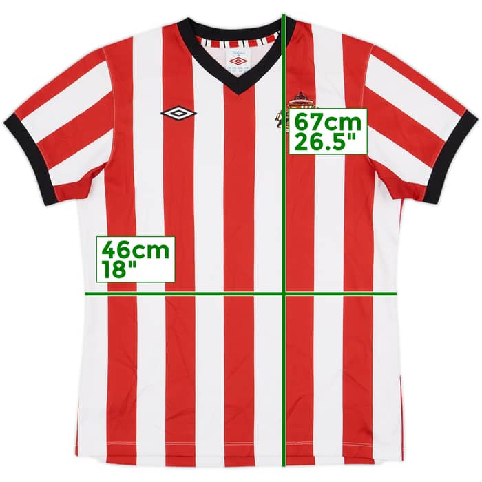 2011-12 Sunderland Home Shirt - 9/10 - (XL.Boys)