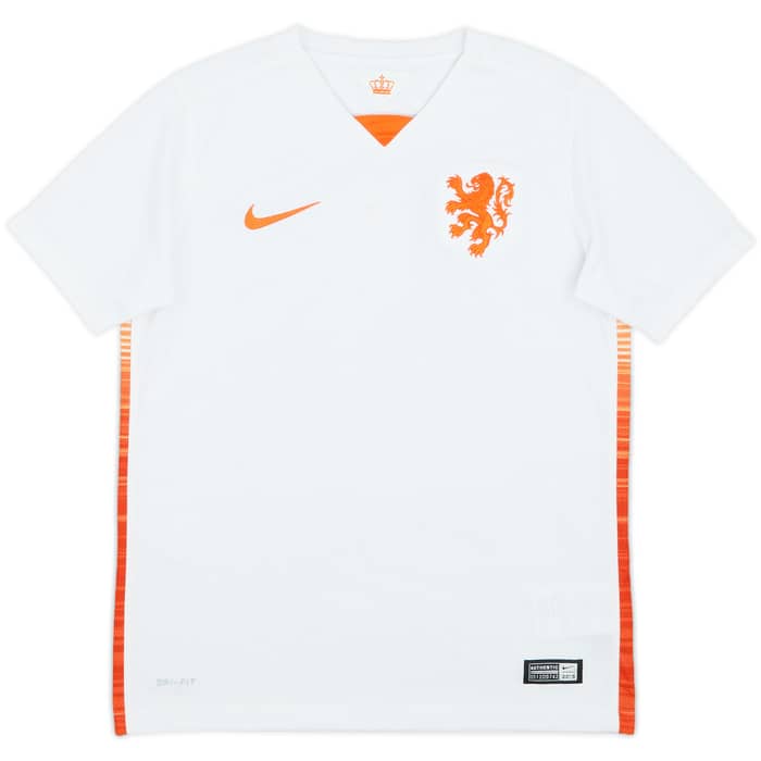 2015 Netherlands Away Shirt - 6/10 - (M.Boys)