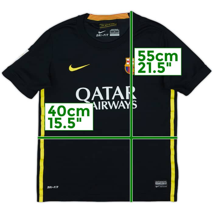 2013-14 Barcelona Third Shirt - 7/10 - (M.Boys)