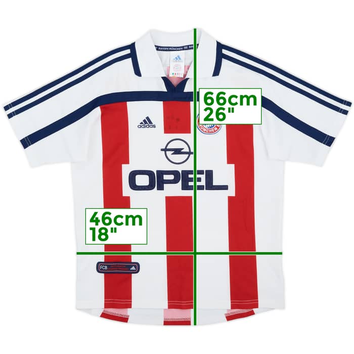 2000-01 Bayern Munich Away Shirt - 6/10 - (Y)