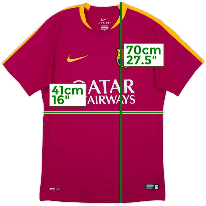 2016-17 Barcelona Nike Training Shirt - 7/10 - (S)